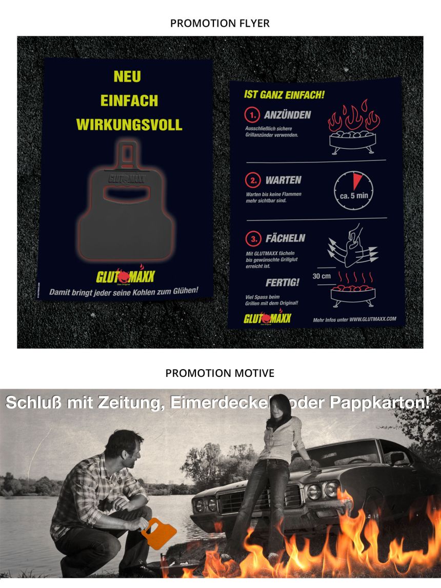 Glutmaxx Logoentwicklung