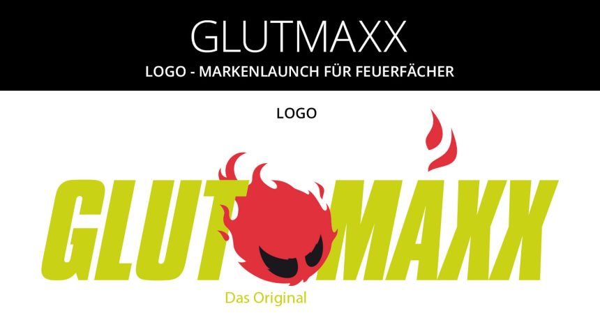 Glutmaxx Logoentwicklung